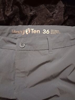 Hang Ten Men's Blue Micro-Check Pants - 36